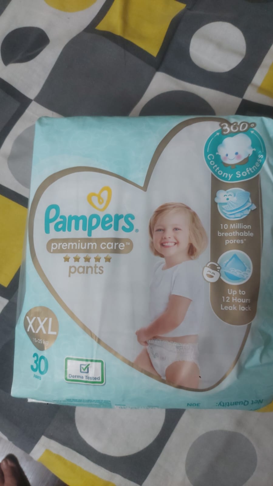 Pampers Premium Care Pants Size XXL  30 Count  Uptot