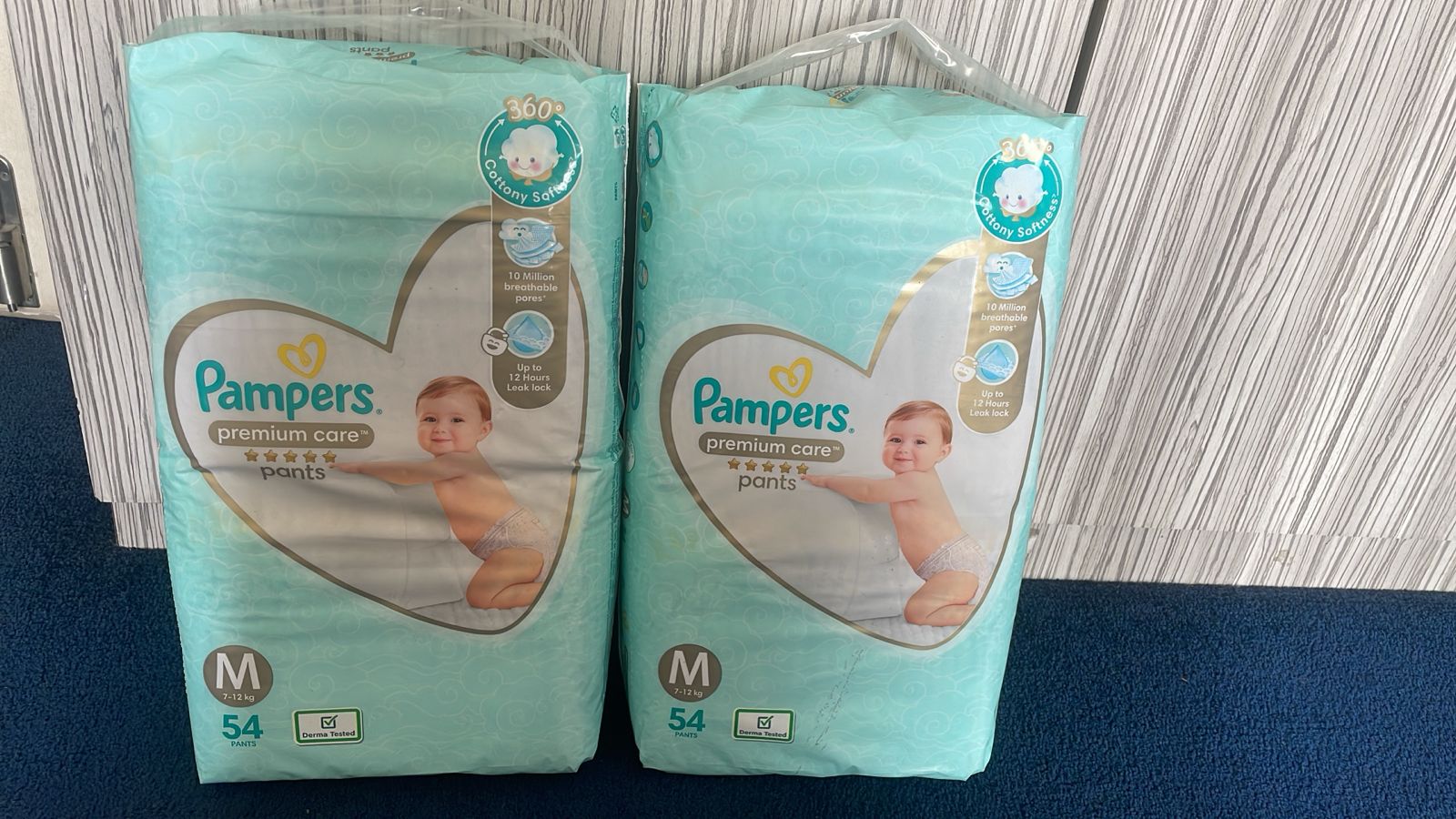 Pampers Premium Care Pants, New Born, Extra Small size baby diapers  (NB,XS), 50 count, Softest
