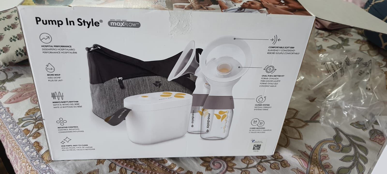 Medela double electric Pump in style Maxflow Breast Pump