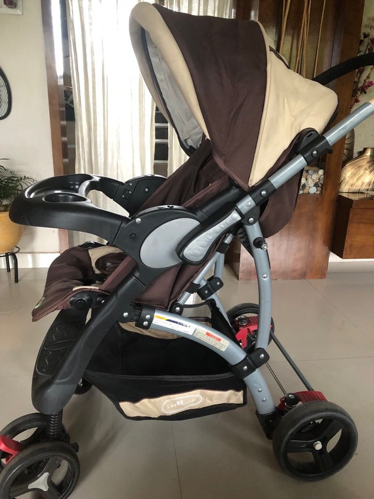 1st Step Baby Stroller Travel System -Brown Gear 1st Step Baby 