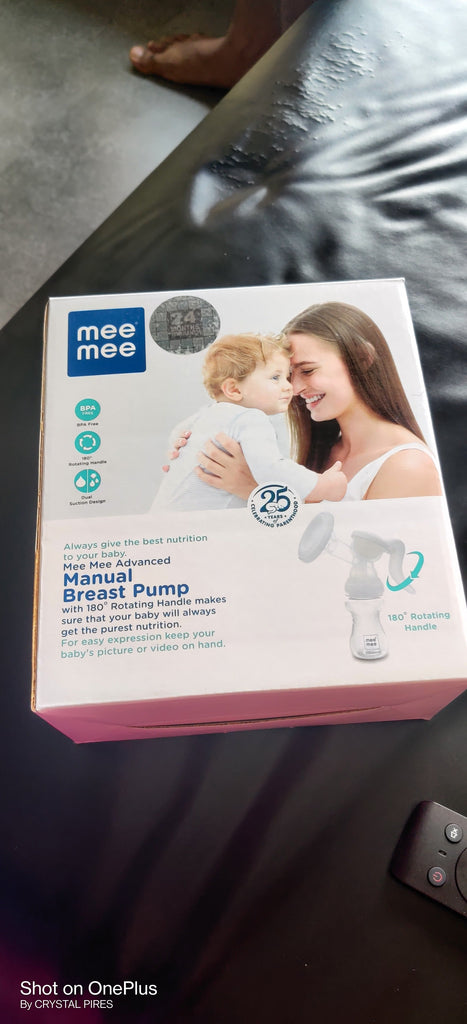 MeeMee Advanced Manual Breast Pump Nursing and feeding MeeMee 