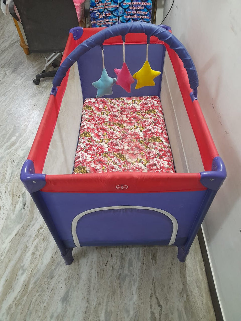 Luvlap Play Pen + Crib Baby Furniture Luvlap 