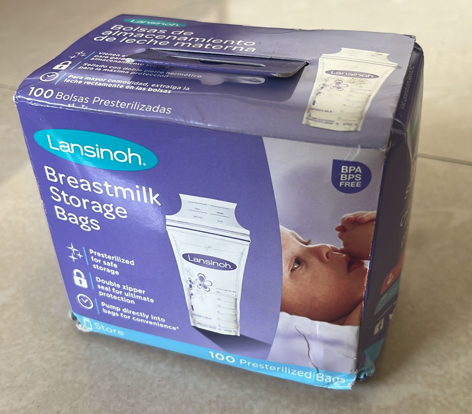Lansinoh Breast Milk Storage Bags 50