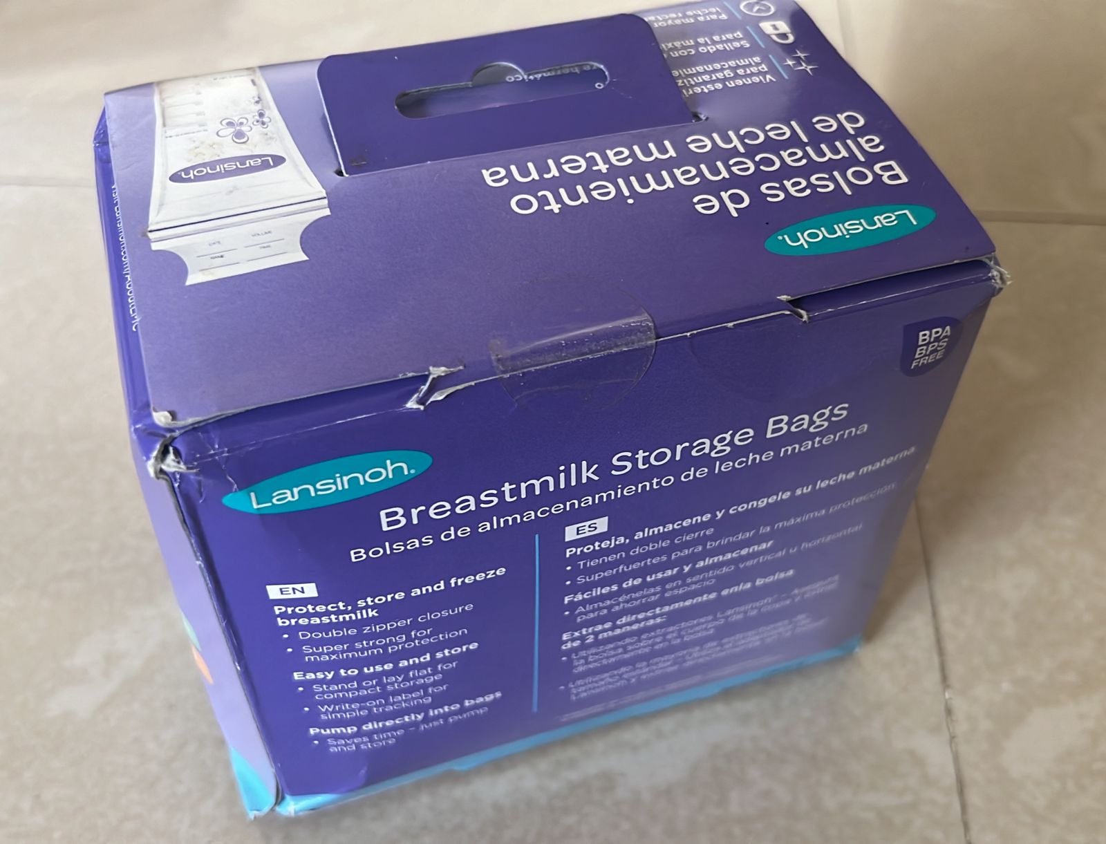 Lansinoh Breastmilk Storage Bags PreSterilized  HyVee Aisles Online  Grocery Shopping