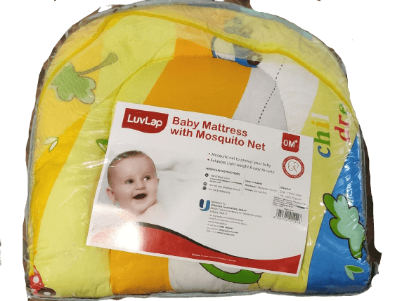 Luvlap baby mattress with mosquito net Baby Furniture Luvlap 