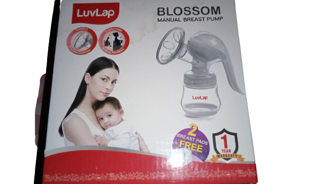 LuvLap Blossom Manual Breast Pump Nursing and feeding LuvLap 